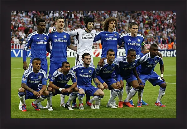 Картина в раме - Фото перед матчем ФК Челси. FC Chelsea Картина в раме - Фото перед матчем ФК Челси. FC Chelsea