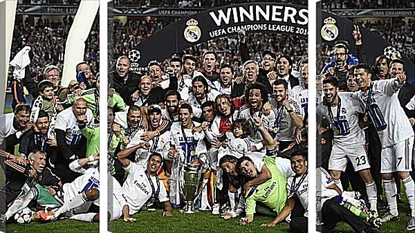 Модульная картина - Победа в Лиге Чемпионов 2014. Реал Мадрид. Real Madrid Модульная картина - Победа в Лиге Чемпионов 2014. Реал Мадрид. Real Madrid