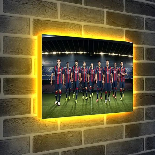 Лайтбокс световая панель - ФК Барселона. FC Barcelona Лайтбокс световая панель - ФК Барселона. FC Barcelona