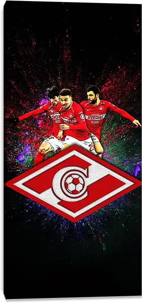 Постер на подрамнике - ФК Спартак Москва. FC Spartak Moscow Постер на подрамнике - ФК Спартак Москва. FC Spartak Moscow