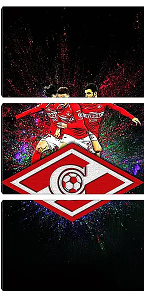 Модульная картина - ФК Спартак Москва. FC Spartak Moscow Модульная картина - ФК Спартак Москва. FC Spartak Moscow
