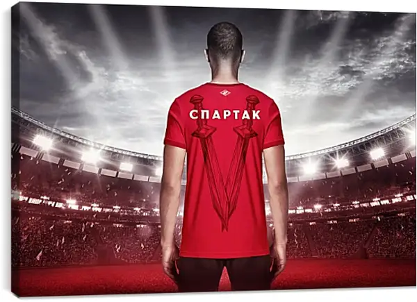 Постер на подрамнике - ФК Спартак Москва. FC Spartak Moscow Постер на подрамнике - ФК Спартак Москва. FC Spartak Moscow