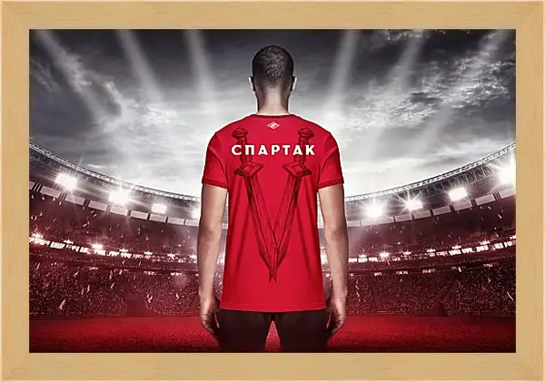 Картина в раме - ФК Спартак Москва. FC Spartak Moscow Картина в раме - ФК Спартак Москва. FC Spartak Moscow