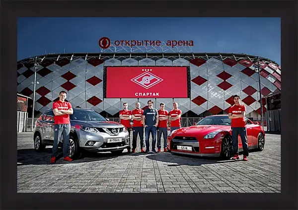 Картина в раме - ФК Спартак Москва. FC Spartak Moscow Картина в раме - ФК Спартак Москва. FC Spartak Moscow
