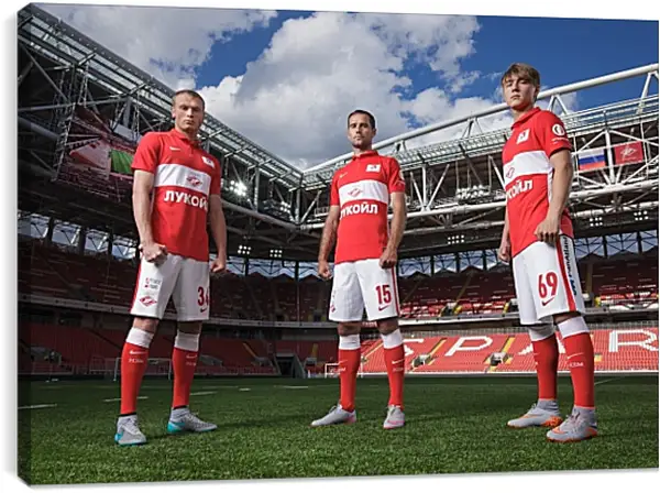 Постер на подрамнике - ФК Спартак Москва. FC Spartak Moscow Постер на подрамнике - ФК Спартак Москва. FC Spartak Moscow