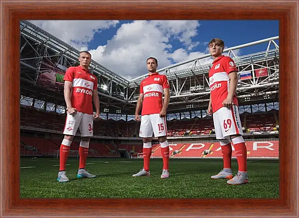 Картина в раме - ФК Спартак Москва. FC Spartak Moscow Картина в раме - ФК Спартак Москва. FC Spartak Moscow