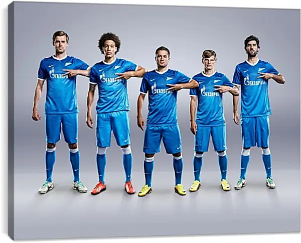 Постер на подрамнике - ФК Зенит Санкт-Петербург. FC Zenit St. Petersburg Постер на подрамнике - ФК Зенит Санкт-Петербург. FC Zenit St. Petersburg