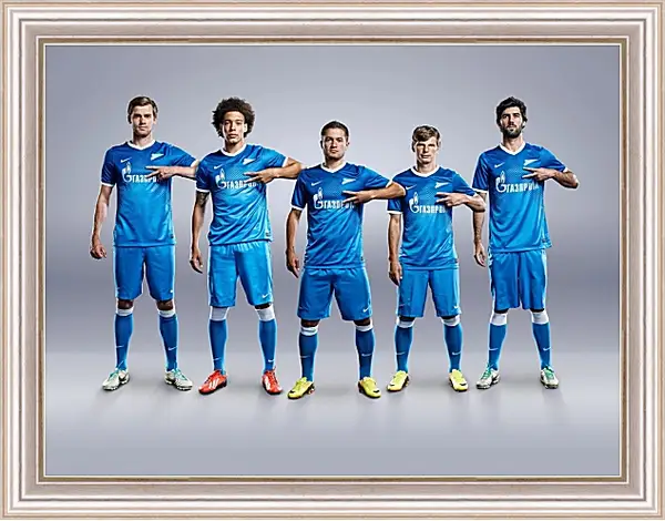 Картина в раме - ФК Зенит Санкт-Петербург. FC Zenit St. Petersburg Картина в раме - ФК Зенит Санкт-Петербург. FC Zenit St. Petersburg
