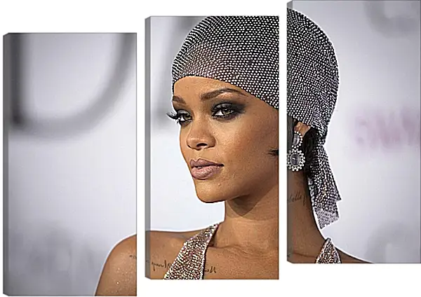 Модульная картина - Рианна. Rihanna Модульная картина - Рианна. Rihanna