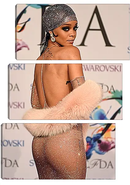 Модульная картина - Рианна. Rihanna Модульная картина - Рианна. Rihanna