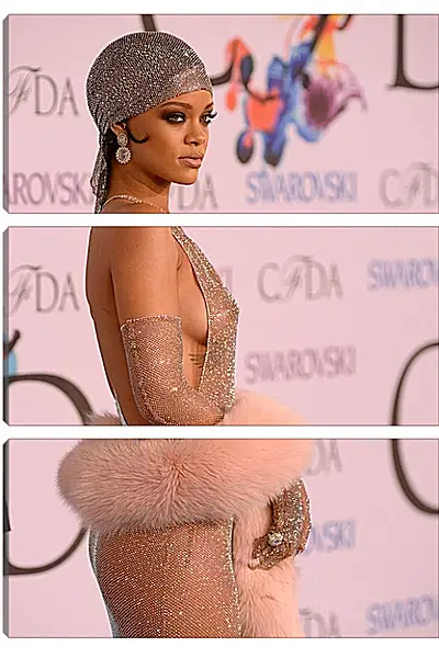 Модульная картина - Рианна. Rihanna Модульная картина - Рианна. Rihanna