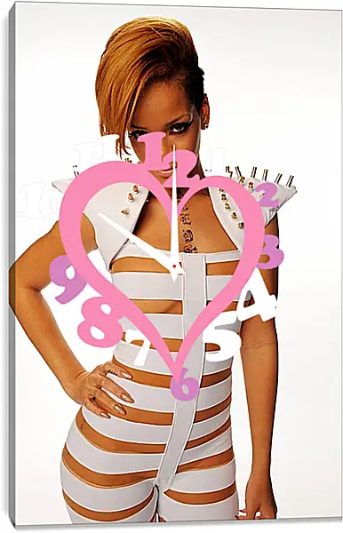 Часы картина - Рианна. Rihanna Часы картина - Рианна. Rihanna