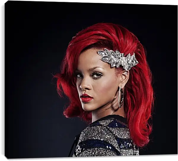 Постер на подрамнике - Рианна. Rihanna Постер на подрамнике - Рианна. Rihanna