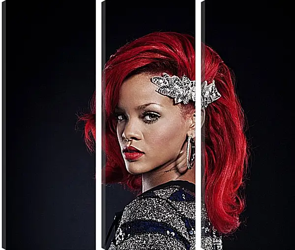Модульная картина - Рианна. Rihanna Модульная картина - Рианна. Rihanna