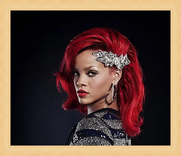 Картина в раме - Рианна. Rihanna Картина в раме - Рианна. Rihanna