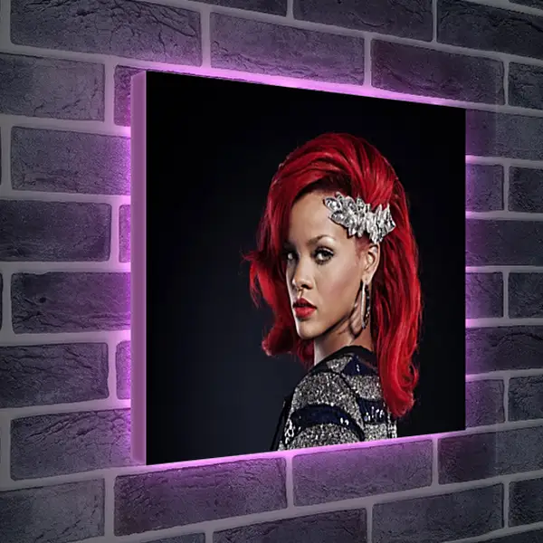 Лайтбокс световая панель - Рианна. Rihanna Лайтбокс световая панель - Рианна. Rihanna