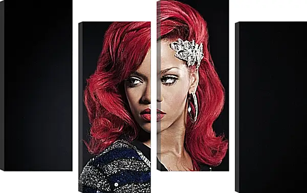 Модульная картина - Рианна. Rihanna Модульная картина - Рианна. Rihanna