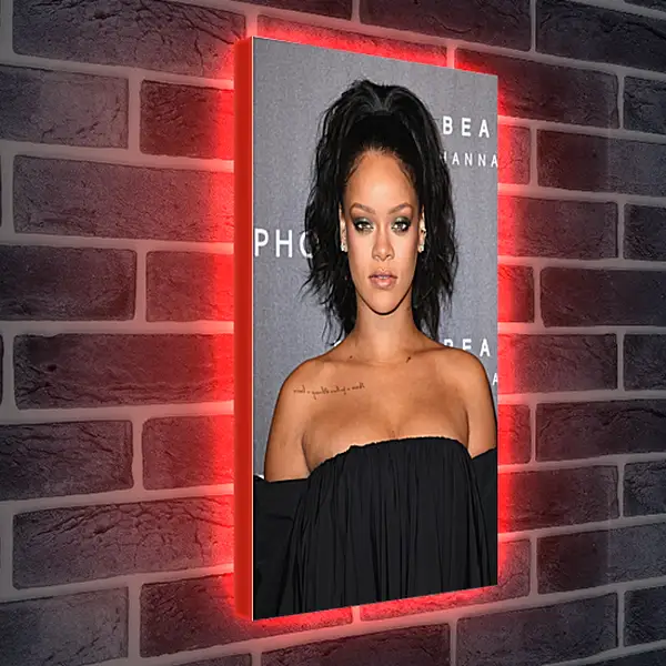 Лайтбокс световая панель - Рианна. Rihanna Лайтбокс световая панель - Рианна. Rihanna