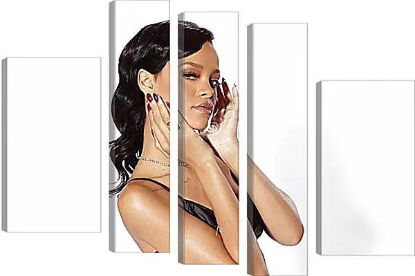 Модульная картина - Рианна. Rihanna Модульная картина - Рианна. Rihanna