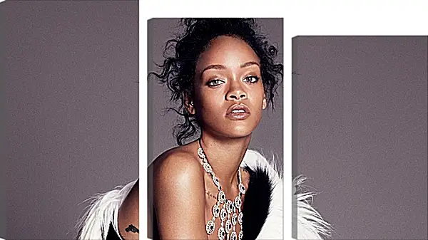 Модульная картина - Рианна. Rihanna Модульная картина - Рианна. Rihanna