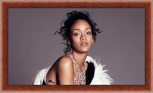 Картина в раме - Рианна. Rihanna Картина в раме - Рианна. Rihanna