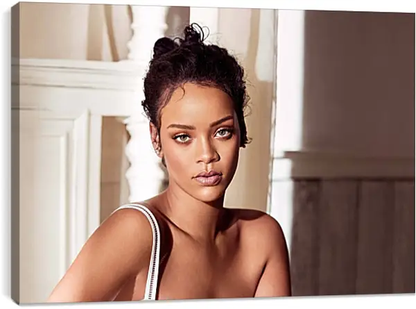 Постер на подрамнике - Рианна. Rihanna Постер на подрамнике - Рианна. Rihanna