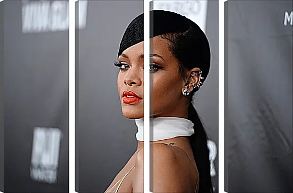 Модульная картина - Рианна. Rihanna Модульная картина - Рианна. Rihanna