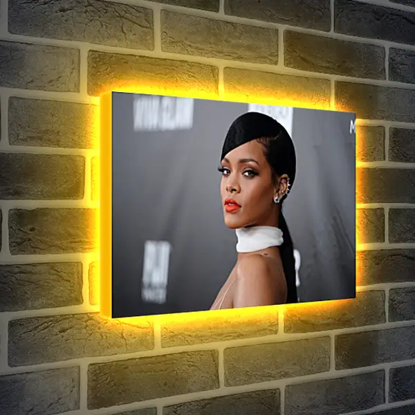 Лайтбокс световая панель - Рианна. Rihanna Лайтбокс световая панель - Рианна. Rihanna