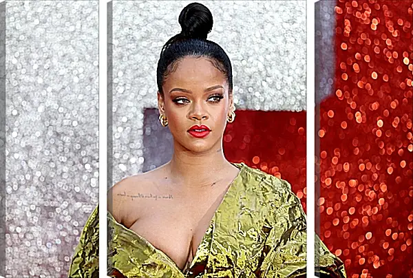 Модульная картина - Рианна. Rihanna Модульная картина - Рианна. Rihanna