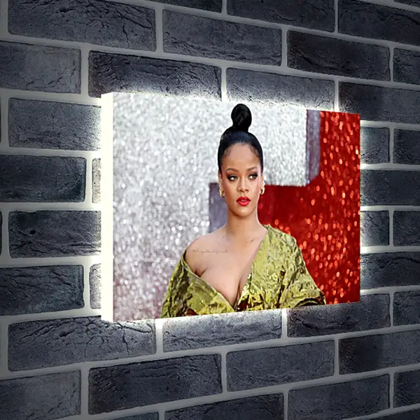 Лайтбокс световая панель - Рианна. Rihanna Лайтбокс световая панель - Рианна. Rihanna