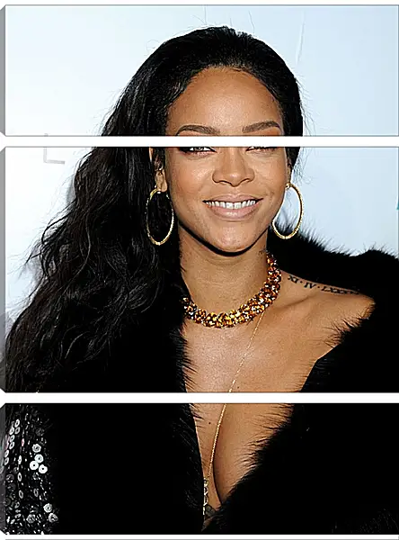Модульная картина - Рианна. Rihanna Модульная картина - Рианна. Rihanna