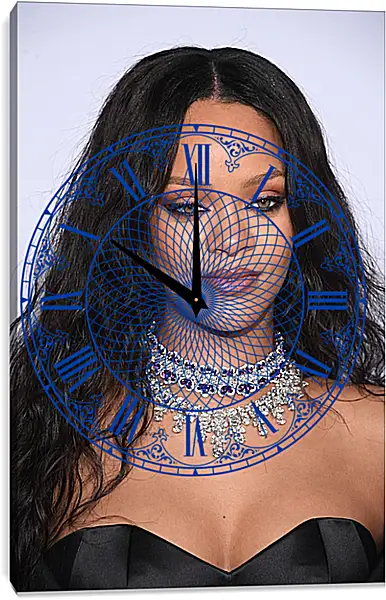 Часы картина - Рианна. Rihanna Часы картина - Рианна. Rihanna