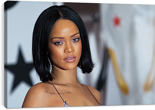 Постер на подрамнике - Рианна. Rihanna Постер на подрамнике - Рианна. Rihanna