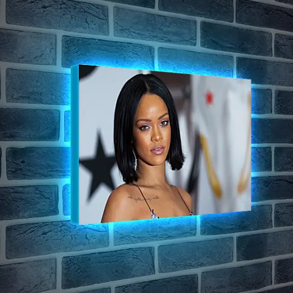 Лайтбокс световая панель - Рианна. Rihanna Лайтбокс световая панель - Рианна. Rihanna