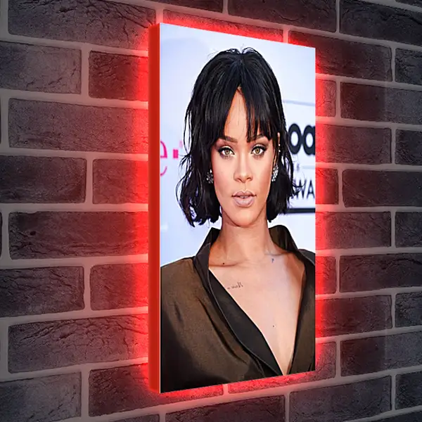 Лайтбокс световая панель - Рианна. Rihanna Лайтбокс световая панель - Рианна. Rihanna