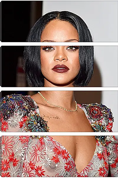 Модульная картина - Рианна. Rihanna Модульная картина - Рианна. Rihanna
