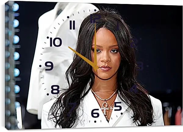 Часы картина - Рианна. Rihanna Часы картина - Рианна. Rihanna