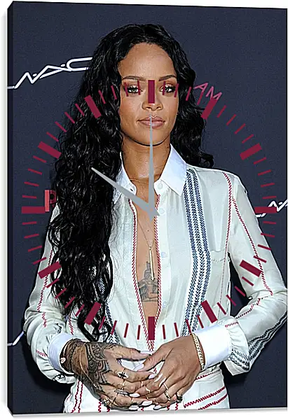 Часы картина - Рианна. Rihanna Часы картина - Рианна. Rihanna