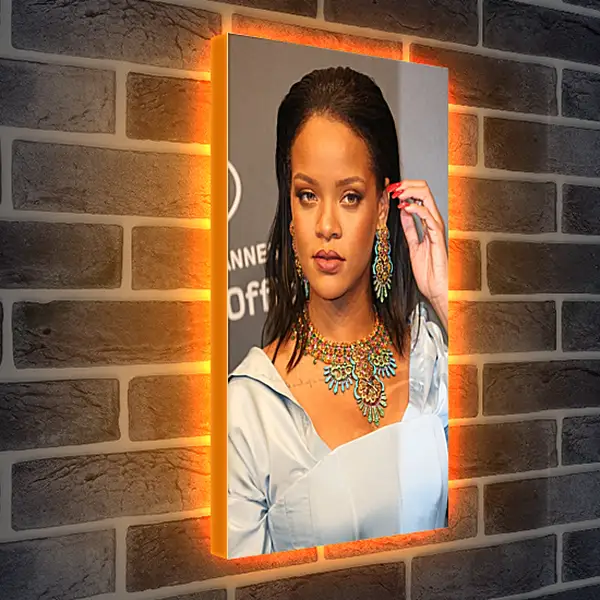 Лайтбокс световая панель - Рианна. Rihanna Лайтбокс световая панель - Рианна. Rihanna