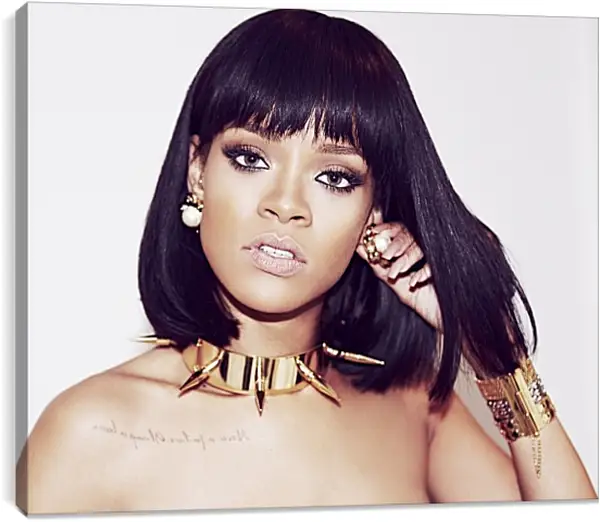 Постер на подрамнике - Рианна. Rihanna Постер на подрамнике - Рианна. Rihanna