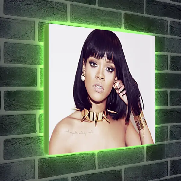 Лайтбокс световая панель - Рианна. Rihanna Лайтбокс световая панель - Рианна. Rihanna