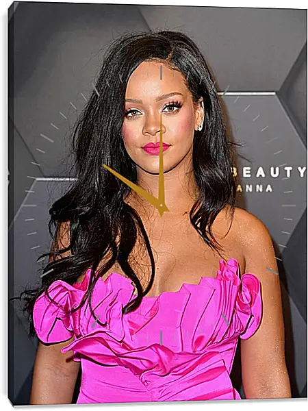 Часы картина - Рианна. Rihanna Часы картина - Рианна. Rihanna