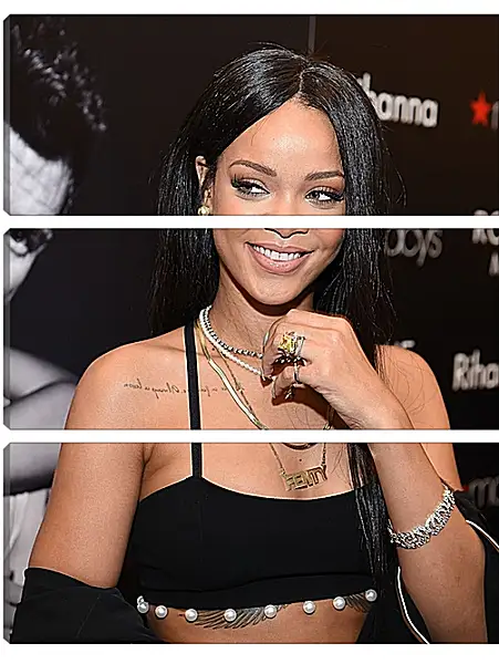 Модульная картина - Рианна. Rihanna Модульная картина - Рианна. Rihanna