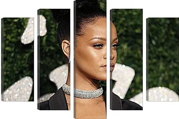 Модульная картина - Рианна. Rihanna Модульная картина - Рианна. Rihanna