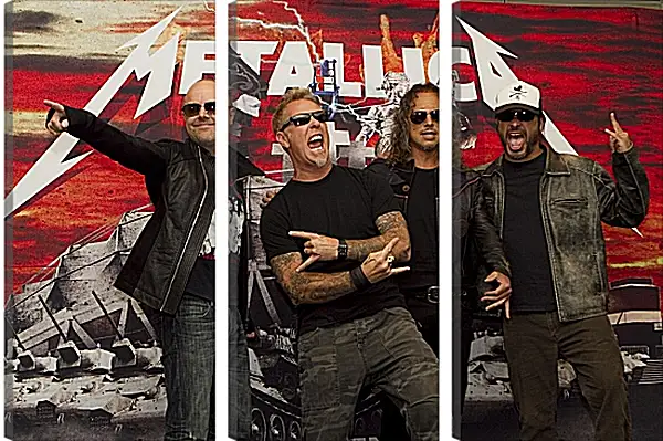 Модульная картина - Металлика. Metallica Модульная картина - Металлика. Metallica