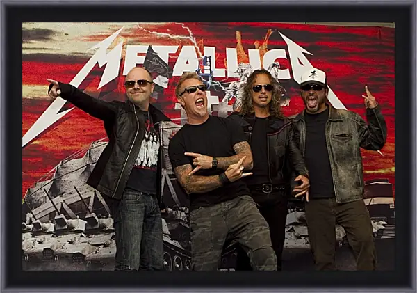 Картина в раме - Металлика. Metallica Картина в раме - Металлика. Metallica