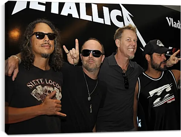 Постер на подрамнике - Металлика. Metallica Постер на подрамнике - Металлика. Metallica