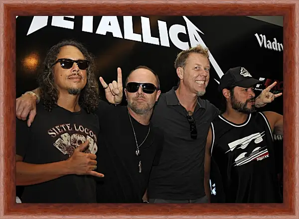 Картина в раме - Металлика. Metallica Картина в раме - Металлика. Metallica