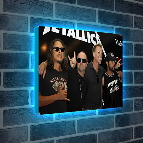 Лайтбокс световая панель - Металлика. Metallica Лайтбокс световая панель - Металлика. Metallica