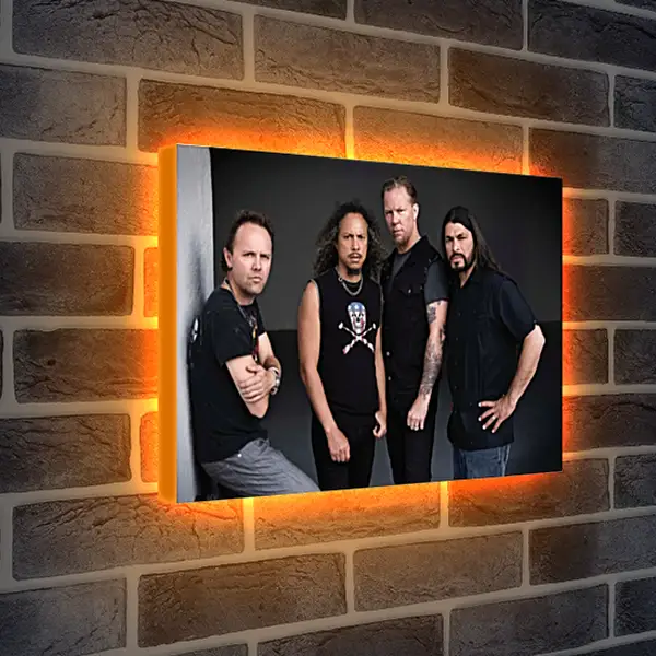 Лайтбокс световая панель - Металлика. Metallica Лайтбокс световая панель - Металлика. Metallica